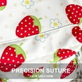 thumbnail image 5 of FYTPOV Cute Strawberry Printed Backpack, Stylish Travel Backpack for Women Men, Large Capacity School Backpack, Lovely Bookbag, 5 of 5
