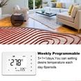 thumbnail image 3 of Riwcyla TP818 5A Smart Thermostat WiFi Enabled Weekly Programmable LCD Display Screen Gas Boiler Heating Thermostat Room Temperature Controller, 3 of 6