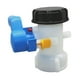 thumbnail image 3 of Conector de válvula de tanque IBC para contenedor líquido PP + Aleación de aluminio Control de salida de válvula de mariposa, 3 of 9