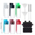 thumbnail image 3 of Yisang Glass Spice Container With Mini Spoon Travel Size Portable Seasoning Storage Jar For Pepper Salt Kitchen Camping Compact Design, 3 of 9