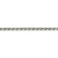 thumbnail image 2 of Sterling Silver 3mm Diamond-cut Rope Chain (Weight: 22.33 Grams, Length: 26 Inches), 2 of 4