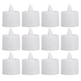 thumbnail image 1 of OULII 12Pcs Glitter Flameless Candles Led Candle Lamp White Shell Smokeless Birthday Anniversary, 1 of 7