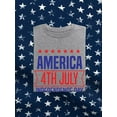 thumbnail image 3 of America 4Th July T-Shirt Men -Image by Shutterstock, Male 3X-Large, 3 of 4