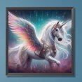 thumbnail image 3 of 5D DIY taladro redondo completo diamante pintura caballo kit decoración del hogar arte arte, 3 of 9