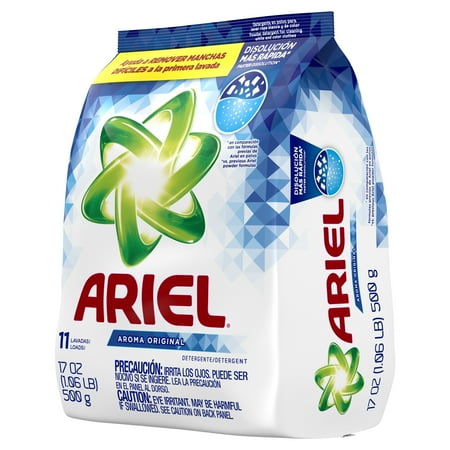 Ariel Laundry Detergent Powder, Original Scent, 1.06 lb, 11 Loads