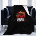 thumbnail image 1 of LAICAIW Couverture Ultra-Douce Légère en Flanelle Rouge Fred Redemption-Krueger 80"X60 Pouces, 1 of 5