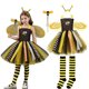 thumbnail image 4 of Ropa de Invierno Bebé Niñas Vestido de Princesa Halloween Cos Play Ropa Longitud de Rodilla sin Mangas para Vestido de Fiesta de Vacaciones, 4 of 9