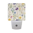 thumbnail image 6 of Yayeee LED Plug in Night Light for The Home with Auto Dusk to Dawn Light Sensors, 2 Pack, Blue Floral Rabbit, 6 of 6