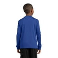 thumbnail image 2 of Sport-Tek Youth Long Sleeve PosiCharge Competitor Tee-M (True Royal), 2 of 5