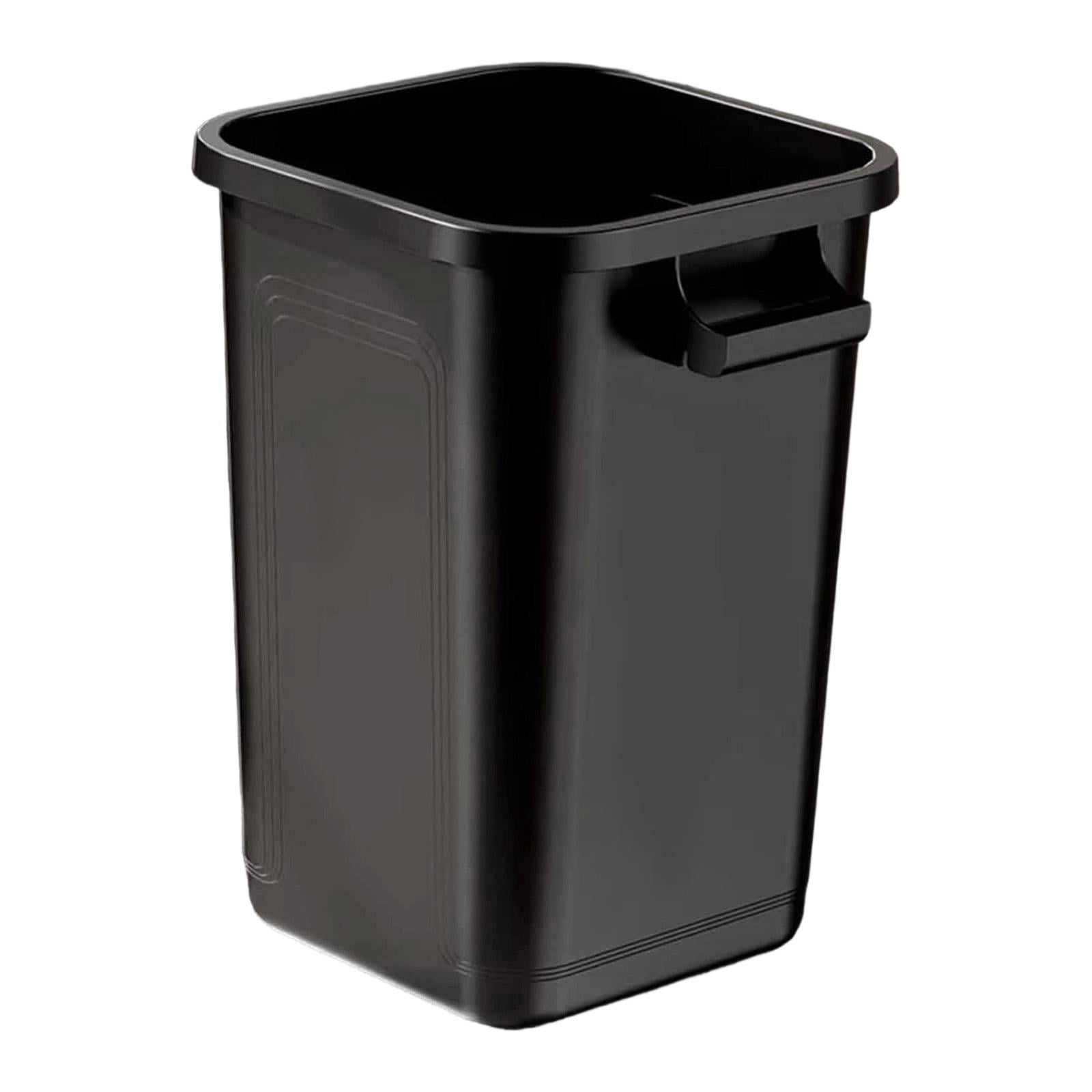 Fiocias Trash Can Recycling Bin Large Capacity Household Trashcan Dustbin Garbage Can Waste Bin for Office Lobby Toilet Kitchen Hotel No Lid XL