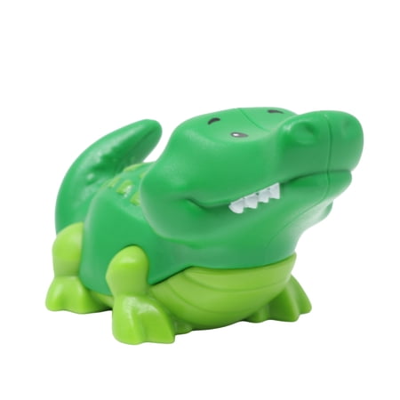 Replacement Part for Fisher-Price Little People Noah's Ark Zoo Safari Jungle Animals Playset JLV11 - Replacement Dark Green Alligator Figure