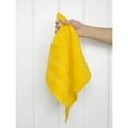 thumbnail image 2 of American Soft Linen Luxury 4 Piece Washcloth Set, 100% Cotton Turkish Washrags and Washcloths, Yellow, 2 of 6