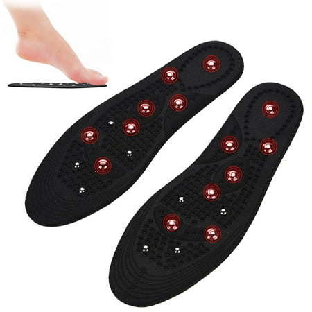 Magnetic Shoe Inserts - VBESTLIFE 2 Sizes 1 Pair Men Magnetic Health Medical Therapy Massage Shoe Insoles Shoe Inserts,Magnet Health Care Shoe Pads,Magnet Comfort Pads