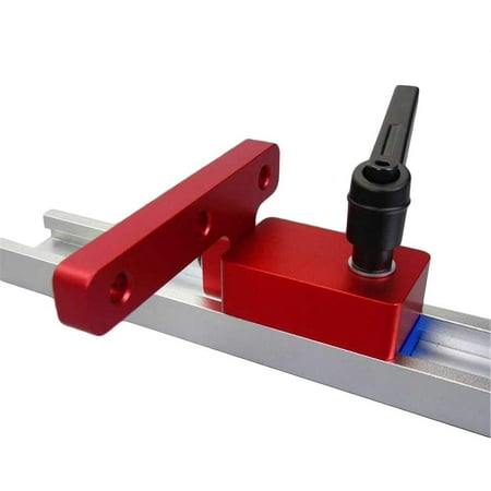 

Angle Gauge Mount Woodworking Chute T-Slot Track Stop Limiter Miter Aluminum Alloy Accuracy Pro 3600 Digital Protractor
