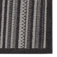 thumbnail image 4 of Hometrends Field Line Black Polyester Accent Rug, 4 of 4