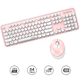 thumbnail image 5 of Teclado inalámbrico Bluetooth Teclado de máquina de escribir Compatible con Android, Windows, PC, Perfer para teclados de hogar y oficina Adepaton 2033481-3, 5 of 9