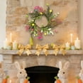 thumbnail image 4 of Easter Egg-shaped Rattan Wreath Decoration And Easter Party Garland And Holiday Decoration, 4 of 6