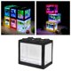 thumbnail image 5 of 2xMini Fish Tank LED Light Clear Adorno Acuario Oficina Escritorio Decoración Negro Yinane Tanque de acuario de escritorio, 5 of 8