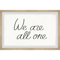 Marmont Hill We Are One Framed Painting Print