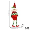 thumbnail image 3 of Lindo juguete de elfo navideño con sombrero alto, tema festivo, decoración navideña, regalos para niños, 3 of 5
