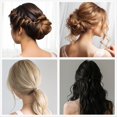 thumbnail image 3 of Relleno y Horquillas para Recogidos, Esponjas para el Pelo, Relleno, Donas para Recogidos, Volumen para Cabello Castaño, 3 of 7