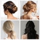 thumbnail image 3 of Relleno y Horquillas para Recogidos, Esponjas para el Pelo, Relleno, Donas para Recogidos, Volumen para Cabello Castaño, 3 of 5