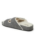 thumbnail image 3 of Dearfoams Women's Margo Double Band Molded Footbed Slippers, 3 of 5