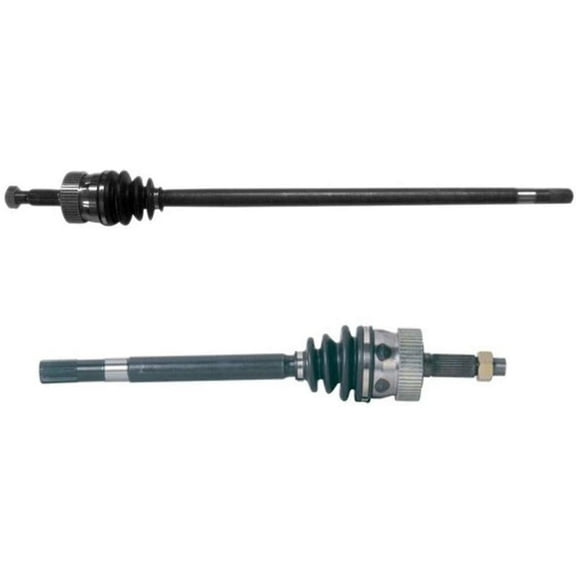 Bodeman Pair 2 Front Driver and Passenger Side CV Axle Half-shaft Assemblies for 1993-1998 Jeep Grand Cherokee 4x4 4WD
