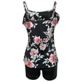 thumbnail image 4 of Traje de baño HUOGUO de verano para mujer, a la moda, con pajarita, estampado de playa, 4 of 4