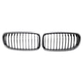 thumbnail image 1 of Rejillas delanteras Rejillas de carrocería de moldura de marco de carbono, Rejilla de parachoques de riñón delantero, Apto para E90 Lci 3-Series Sedan Soledad Rejillas delanteras, 1 of 8