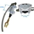 thumbnail image 6 of SEBLAFF 1"x 32" Go Kart ATV Rear Live Axle Kit Brake Assembly for Drift Trike Go Kart, 6 of 7