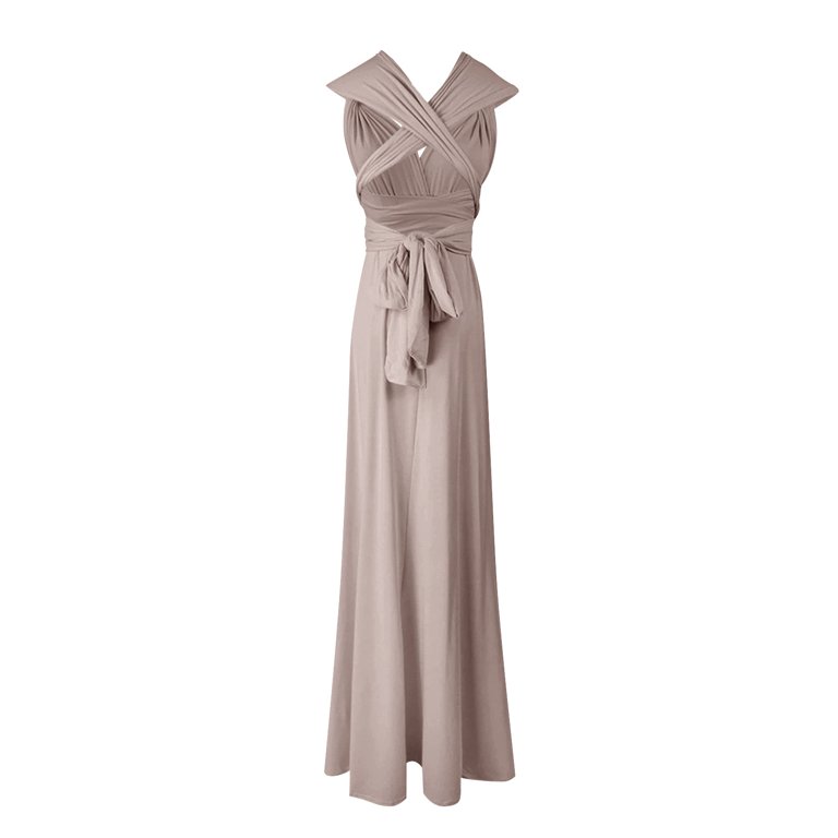 khaki bridesmaid dresses Zapaka Women Mermaid Prom Dress Khaki Strapless Corset Pleated Sweetheart Long Evening Dress, Khaki / US6