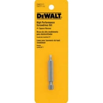 Dewalt Accessories DW2211 Screwdriver Bit, #1 Square Recess, 2-In.