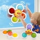 thumbnail image 1 of Juguetes Giratorios, 3 Piezas De Juguetes Sensoriales con Ventosas, Juguetes De Baño para Jugar, Aliviar El Estrés, Regalos para Niños Y Niñas, 1 of 7