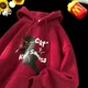 thumbnail image 5 of Sudadera con capucha y estampado de gato kawaii de anime para hombre, sudadera con capucha de manga larga con bolsillo retro, sudadera con capucha de otoño para mujer, ropa de calle Y2K, 5 of 5