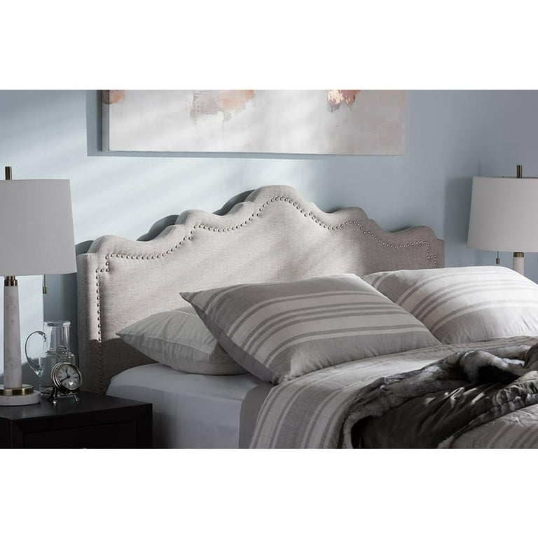 Baxton Studio Nadeen Modern and Contemporary Greyish Beige Fabric Queen Size Headboard Baxton Studio Nadeen Modern and Contemporary Greyish Beige Fabric Queen Size Headboard