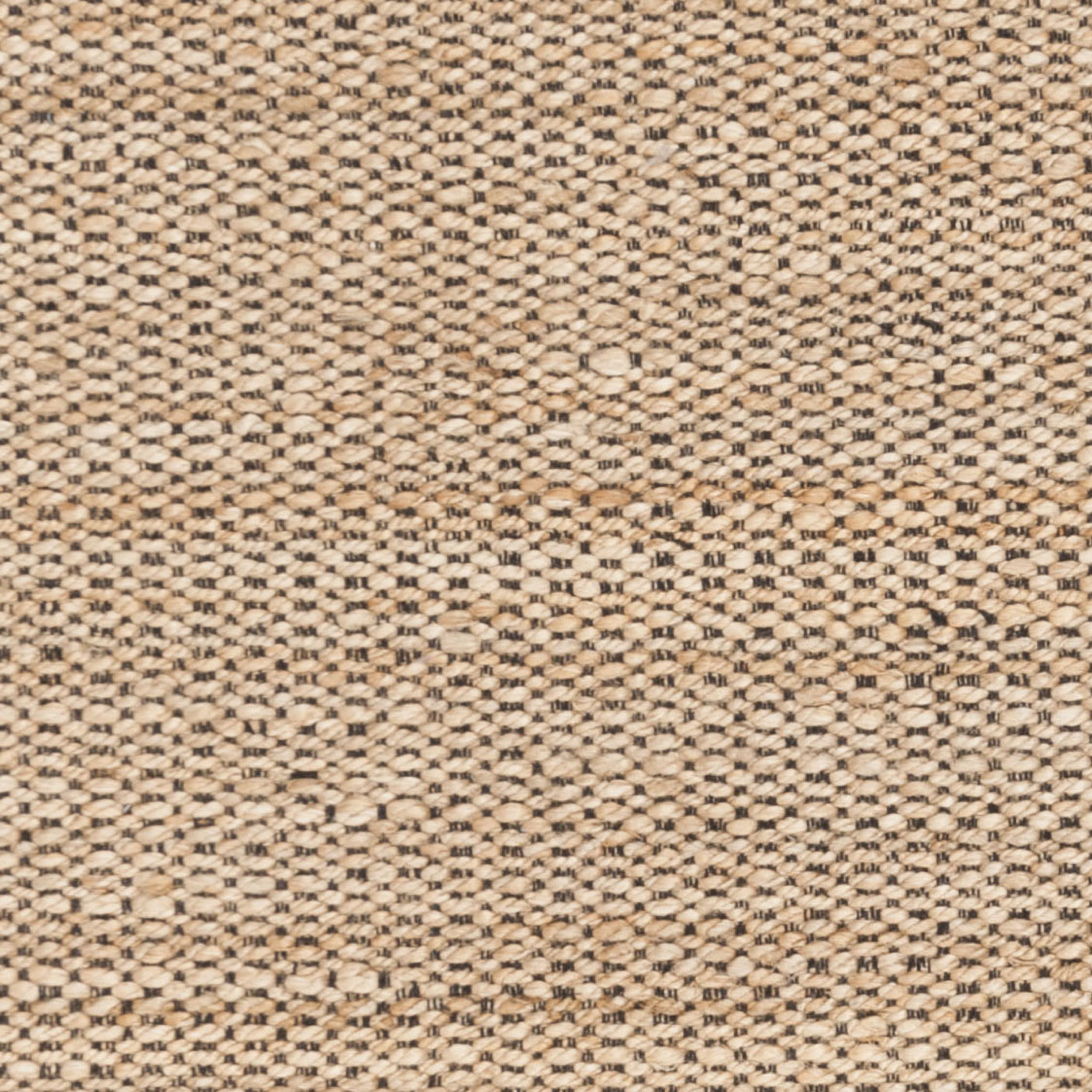 SAFAVIEH Natural Fiber Becky Braided Area Rug, Natural/Black, 6' x 9'