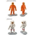 thumbnail image 6 of 10Pcs Astronaut Figurines Cake Topper, Outer Space Cake Decoration, Spaceman Model Educational, Space Model Ornaments, Space Capsule and Telescope Toys, Xmas Birthday Gift for Kids Boys Girls 3 Ages+, 6 of 8