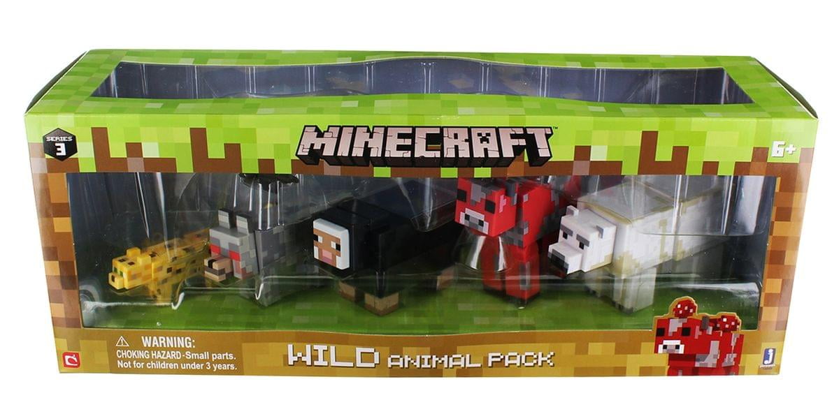 MINECRAFT - 6 Figure Pack (Wild Animal Pack) MINECRAFT - 6 Figure Pack (Wild Animal Pack)