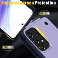 thumbnail image 7 of JTCASES for Samsung Galaxy A32 5G Case, Foldable Kickstand Heavy Duty Protective Rugged Hybird Anti-slip Shockproof/Drop Resistant PC TPU Shell for Samsung Galaxy A32 5G, Lightpurple, 7 of 7