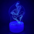 thumbnail image 4 of YSITIANNA 3D Spider Night Light, Super Hero Illusion Table Lamp with 16 Colors Remote Control Touch Lamp LED USB Night Light Desk Lamps Room Decorations Home Decor Holiday Gifts Birthday STNL#1226, 4 of 6