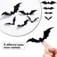 thumbnail image 4 of Halloween 3D Bats Decoration Plastic Bat Wall Stickers for Home Window Decor Yard Sign Outdoor Lawn Spooky Party Supplies, 4 of 4