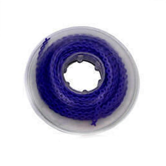Bomaoer orthodontic elastic chain for braces spool power chain continuous 10 sizes (Purple)