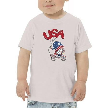 

Usa Gnome W Balloons T-Shirt Toddler -Image by Shutterstock 2 Toddler