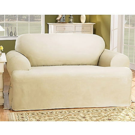 Better Homes And Gardens Solid T Cushion Sofa Slipcover