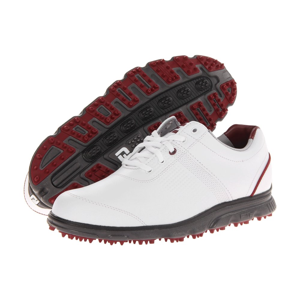 FootJoy Men's DryJoys Tour Casual 53503 Golf Shoes White (9.0M