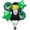 Green, variant on PMU Graduation Girl Jumping Smiley Grad Balloon Bouquet | Jumping Grad Mylar Balloons | Jump for Joy Graduation Smiley Grad Balloon | Grad Foil Balloons Bouquet Gold (5/Pkg) Pkg/1