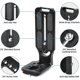 thumbnail image 2 of DSLR Camera L Bracket Tripod Quick Release Plate for Canon Nikon Sony DJI Osmo Ronin Zhiyun Stabilizer, 2 of 5