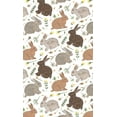 thumbnail image 2 of Wang, Melissa 10x14 White Modern Wood Framed Museum Art Print Titled - Happy Bunny Day Collection E, 2 of 4