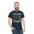 thumbnail image 2 of Camo American Flag Truck Driver Veteran Trucker Unisex T-Shirt, 2 of 2